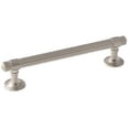 thumbnail image 1 of 5.06 in. Center to Center Sea Grass Cabinet Pull, Satin Nickel, 1 of 1