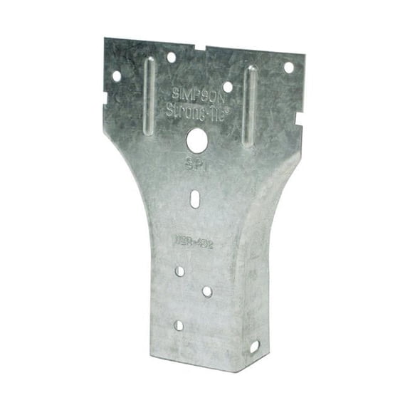 5.06 x 1 x 3.5 in. Galvanized Steel Stud Plate