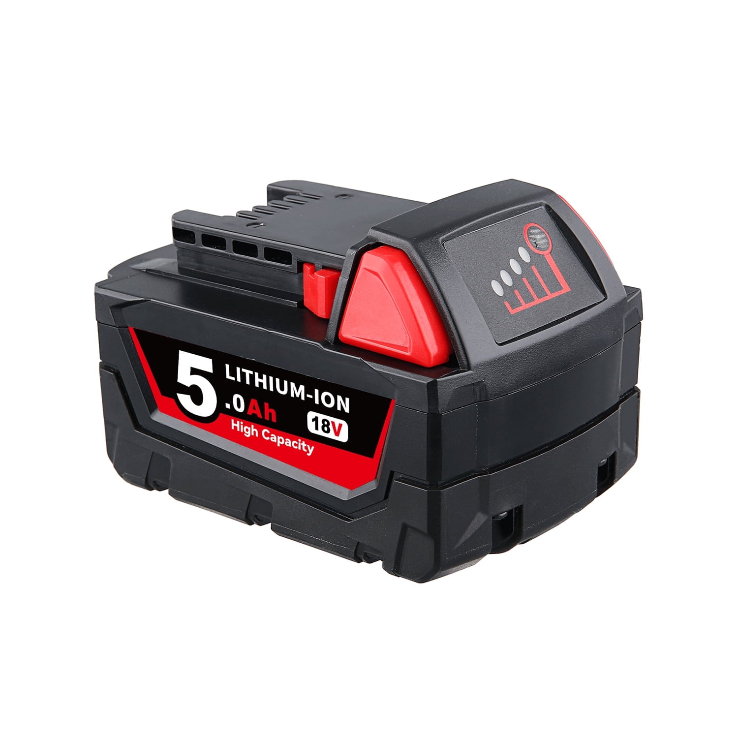 Compatible With Milwaukee Tools Replacement For Milwaukee 18V Battery ...