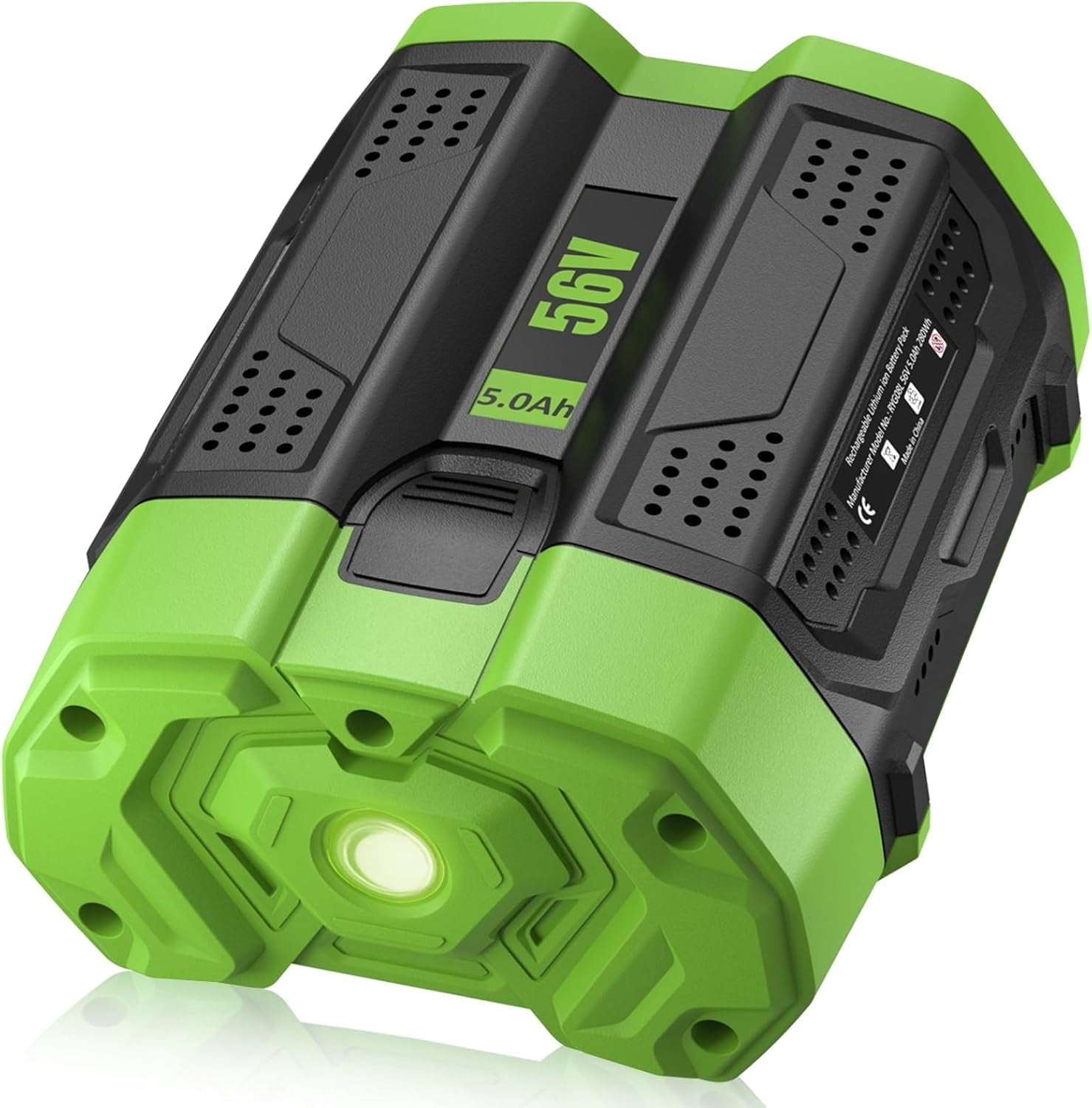 5.0Ah Replacement for EGO 56V 56 Volt Lithium-ion Battery BA1400T BA2800 BA2800T BA4200 BA4200T Compatible with EGO 56V Power Tools Lawn Mower Leaf Blower Chainsaw