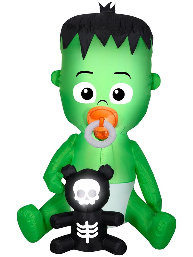 Gemmy Airblown 5 1/2' Animated Baby Frankenstein Monster w