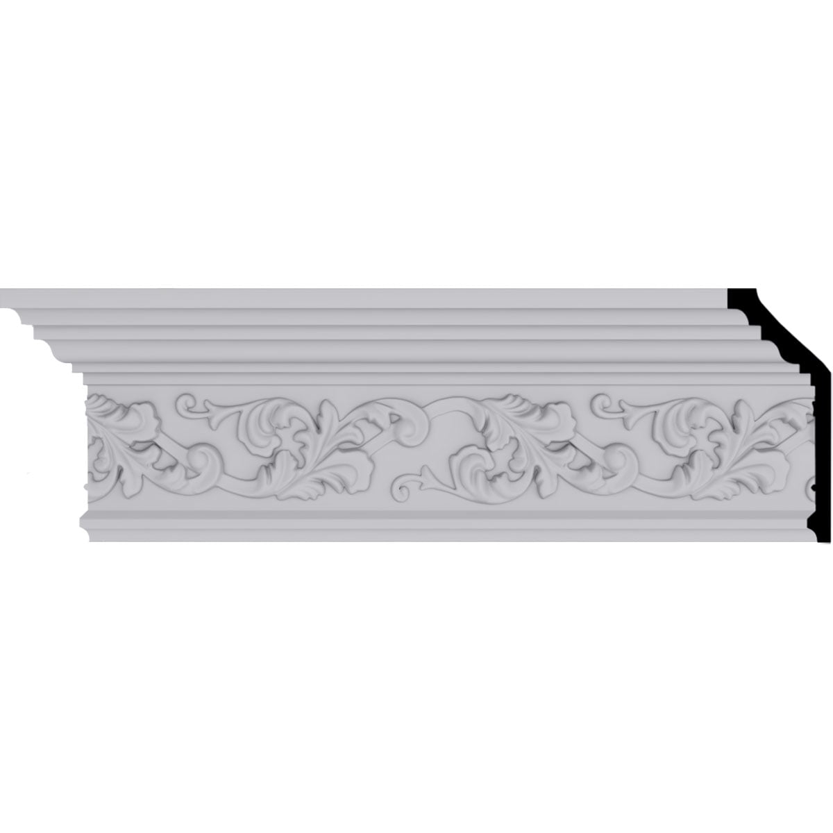 Richmond 5-1/2"H Primed Polyurethane Crown Moulding