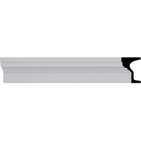 5 1/2"H x 4"P x 94 1/2"L Standard Moulding