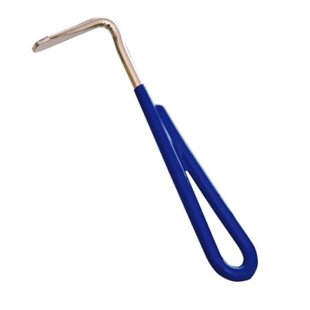 5 1/2 In Hilason Hoof Pick W/ Vinyl Coated Handle Blue