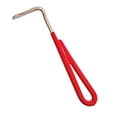 thumbnail image 1 of 5 1/2 In Hilason Hoof Pick W/ Vinyl Coated Handle Red, 1 of 1