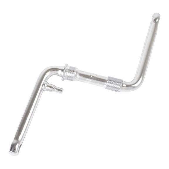 OG Lowrider Classic 5-1/2" One Piece Bicycle Crank Chrome 140mm