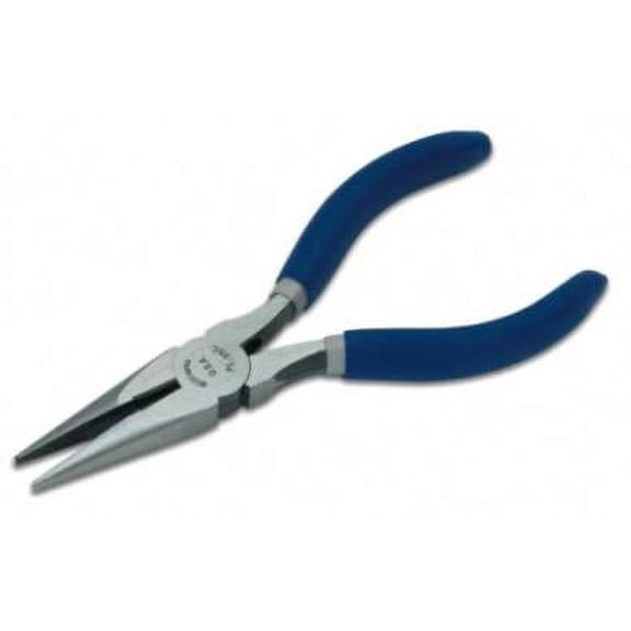 5-1/2" Overall Length Short Chain Nose Pliers With Cutter, Plastic Double-Dipped Handles & Polished Head. 1-5/32" Jaw Length. Williams USA # JHWPL-95C