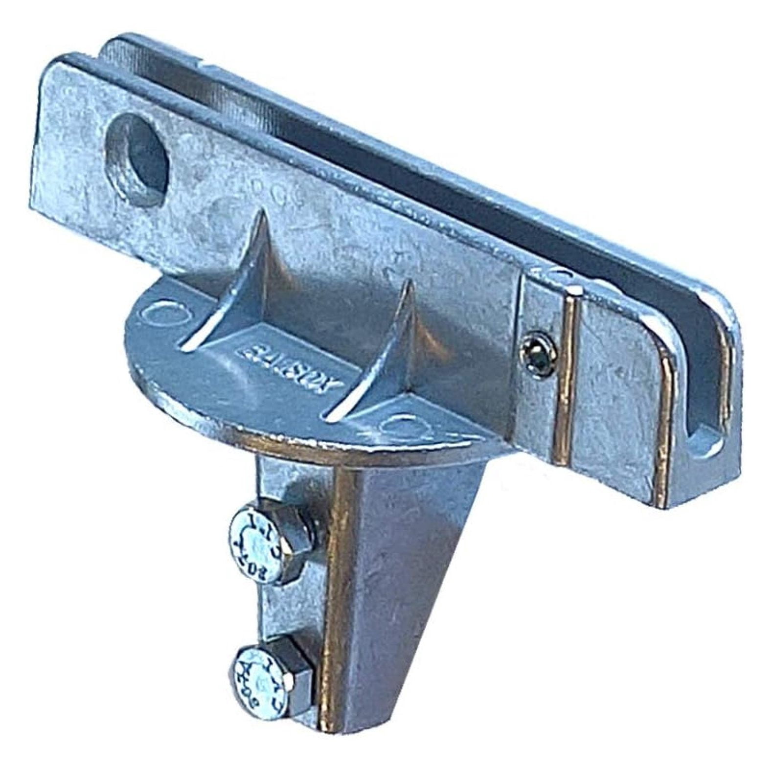 5 1/2" Slot - U-Channel Post Street Sign Bracket (Parallel), Bracket =Extruded Sign in 5.5 inch Slot