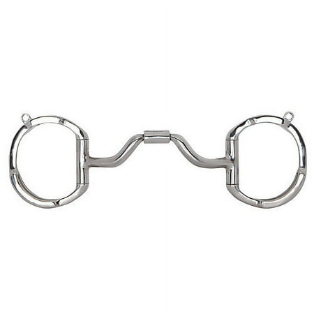 5 1/2" Toklat Myler Eggbutt With Hooks Stainless Steel Ported Barrel Mb 33