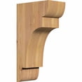thumbnail image 1 of 5 1/2"W x 10"D x 18"H New Brighton Smooth Corbel, Western Red Cedar, 1 of 9