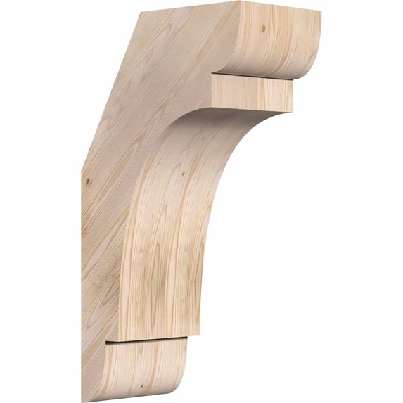 5 1/2"W x 10"D x 18"H Olympic Smooth Brace, Douglas Fir