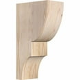 thumbnail image 1 of 5 1/2"W x 10"D x 18"H Ridgewood Smooth Corbel, Douglas Fir, 1 of 9