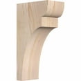thumbnail image 1 of 5 1/2"W x 10"D x 18"H Yorktown Smooth Corbel, Douglas Fir, 1 of 9
