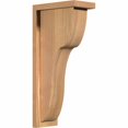 thumbnail image 1 of 5 1/2"W x 10"D x 22"H Carmel Smooth Corbel w/Backplate, Western Red Cedar, 1 of 9