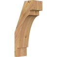 thumbnail image 1 of 5 1/2"W x 10"D x 22"H Merced Smooth Knee Brace, Western Red Cedar, 1 of 4