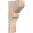 thumbnail image 1 of 5 1/2"W x 10"D x 22"H Monterey Smooth Corbel, Douglas Fir, 1 of 9