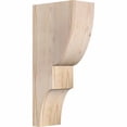 thumbnail image 1 of 5 1/2"W x 10"D x 22"H Ridgewood Smooth Corbel, Douglas Fir, 1 of 9