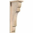 thumbnail image 1 of 5 1/2"W x 10"D x 26"H New Brighton Smooth Corbel w/Backplate, Douglas Fir, 1 of 9