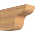 thumbnail image 1 of 5 1/2"W x 10"H x 16"L Carmel Smooth Rafter Tail, Western Red Cedar, 1 of 4