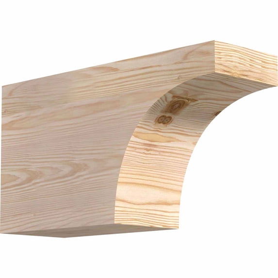 5 1/2"W x 10"H x 18"L Huntington Smooth Rafter Tail, Douglas Fir