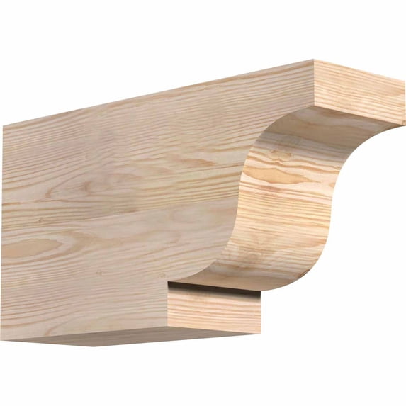 5 1/2"W x 10"H x 18"L Newport Smooth Rafter Tail, Douglas Fir