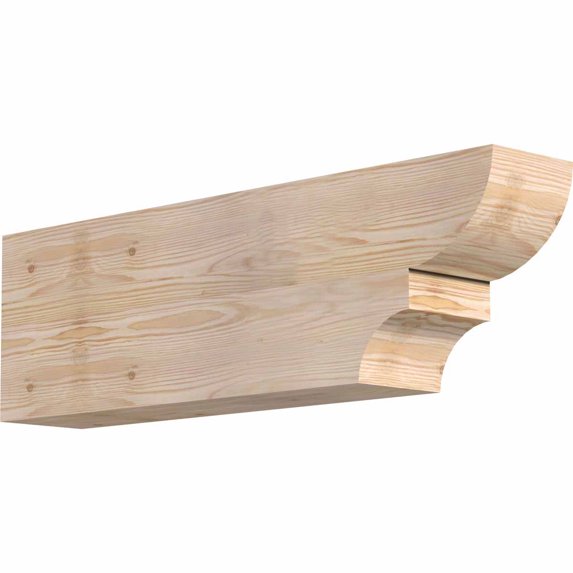 5 1/2"W x 10"H x 32"L Ridgewood Smooth Rafter Tail, Douglas Fir