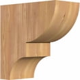 thumbnail image 1 of 5 1/2"W x 12"D x 12"H Ridgewood Smooth Corbel, Western Red Cedar, 1 of 9