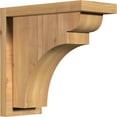thumbnail image 1 of 5 1/2"W x 12"D x 12"H Yorktown Smooth Corbel w/Backplate, Western Red Cedar, 1 of 9