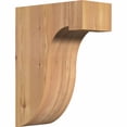 thumbnail image 1 of 5 1/2"W x 12"D x 16"H Del Monte Smooth Corbel, Western Red Cedar, 1 of 9