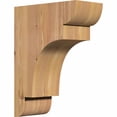 thumbnail image 1 of 5 1/2"W x 12"D x 16"H New Brighton Smooth Corbel, Western Red Cedar, 1 of 9