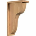 thumbnail image 1 of 5 1/2"W x 12"D x 20"H Carmel Smooth Corbel w/Backplate, Western Red Cedar, 1 of 9