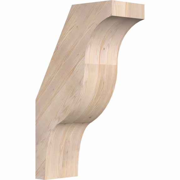 5 1/2"W x 12"D x 20"H Funston Smooth Brace, Douglas Fir