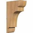thumbnail image 1 of 5 1/2"W x 12"D x 20"H New Brighton Smooth Corbel, Western Red Cedar, 1 of 9