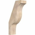 thumbnail image 1 of 5 1/2"W x 12"D x 24"H Funston Smooth Knee Brace, Douglas Fir, 1 of 13