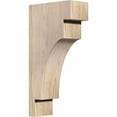 thumbnail image 1 of 5 1/2"W x 12"D x 24"H Mediterranean Smooth Corbel, Douglas Fir, 1 of 9