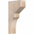 thumbnail image 1 of 5 1/2"W x 12"D x 24"H Monterey Smooth Corbel, Douglas Fir, 1 of 9