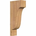 thumbnail image 1 of 5 1/2"W x 12"D x 28"H Newport Smooth Corbel, Western Red Cedar, 1 of 9