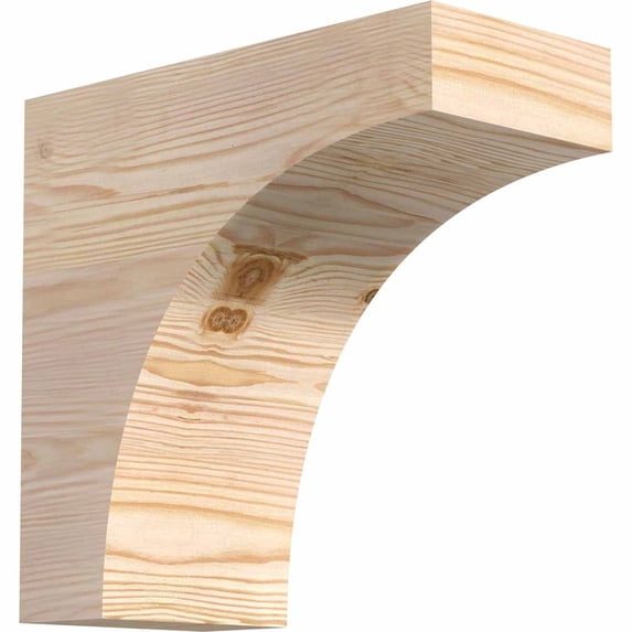5 1/2"W x 12"H x 12"L Huntington Smooth Rafter Tail, Douglas Fir