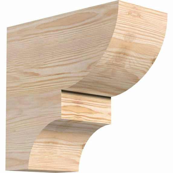 5 1/2"W x 12"H x 12"L Ridgewood Smooth Rafter Tail, Douglas Fir