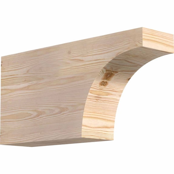 5 1/2"W x 12"H x 24"L Huntington Smooth Rafter Tail, Douglas Fir