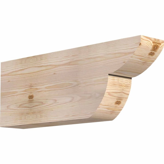 5 1/2"W x 12"H x 32"L Crestline Smooth Rafter Tail, Douglas Fir