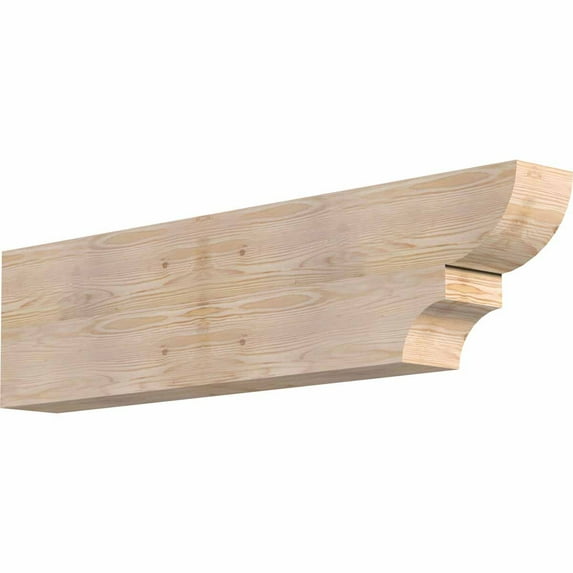 5 1/2"W x 12"H x 48"L Ridgewood Smooth Rafter Tail, Douglas Fir