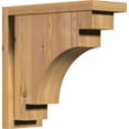 thumbnail image 1 of 5 1/2"W x 14"D x 14"H Mediterranean Smooth Corbel w/Backplate, Western Red Cedar, 1 of 9