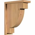 thumbnail image 1 of 5 1/2"W x 14"D x 18"H Alpine Smooth Corbel w/Backplate, Western Red Cedar, 1 of 9