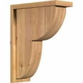 thumbnail image 1 of 5 1/2"W x 14"D x 18"H Crestline Smooth Corbel w/Backplate, Western Red Cedar, 1 of 9