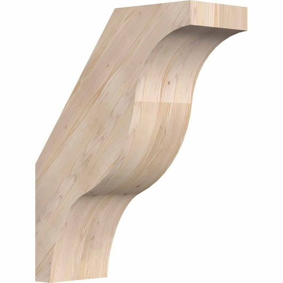 5 1/2"W x 14"D x 18"H Funston Smooth Brace, Douglas Fir