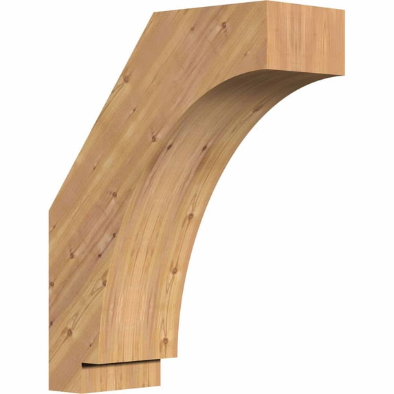 5 1/2"W x 14"D x 18"H Imperial Smooth Brace, Western Red Cedar
