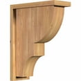 thumbnail image 1 of 5 1/2"W x 14"D x 18"H Ridgewood Smooth Corbel w/Backplate, Western Red Cedar, 1 of 9