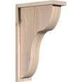 thumbnail image 1 of 5 1/2"W x 14"D x 22"H Carmel Smooth Corbel w/Backplate, Douglas Fir, 1 of 9