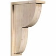 thumbnail image 1 of 5 1/2"W x 14"D x 22"H Crestline Smooth Corbel w/Backplate, Douglas Fir, 1 of 9
